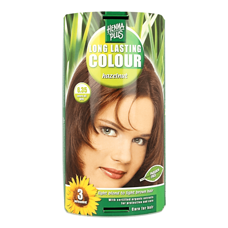 Henna Plus Long lasting colour 6.35 hazelnut 100 Milliliter - DrogistWereld