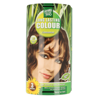 Henna Plus Long lasting colour 7.38 cinnamon 100 Milliliter - DrogistWereld