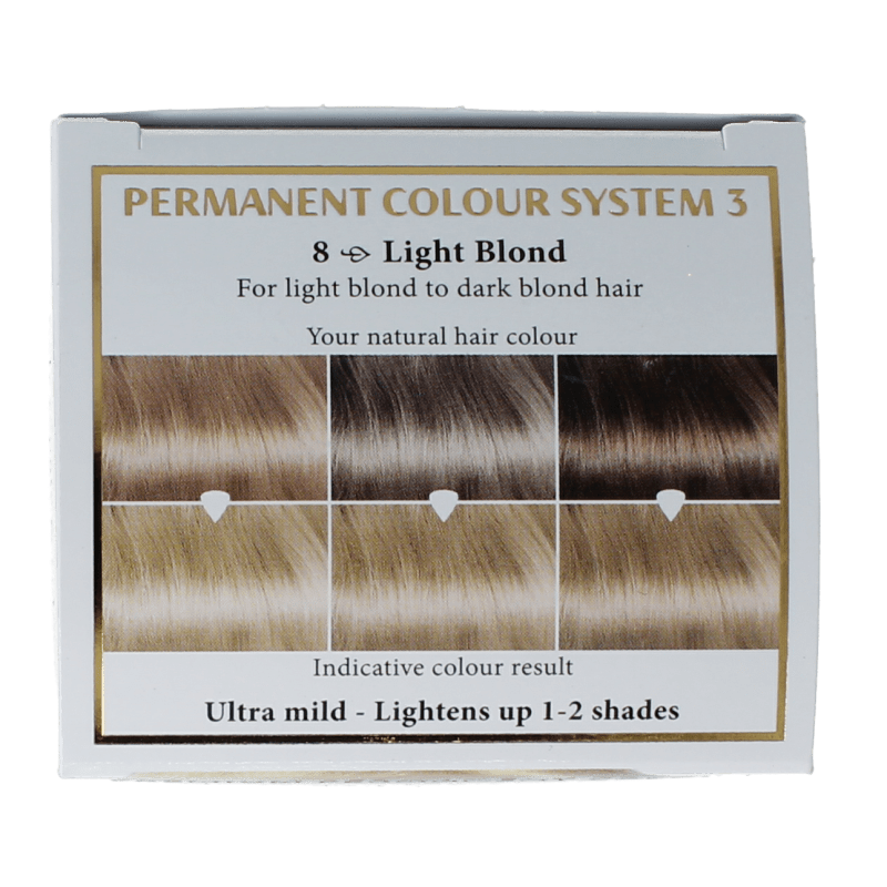 Henna Plus Long lasting colour 8 light blond 100 Milliliter - DrogistWereld