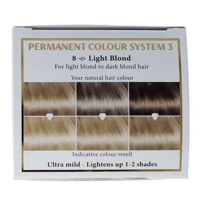 Henna Plus Long lasting colour 8 light blond 100 Milliliter - DrogistWereld