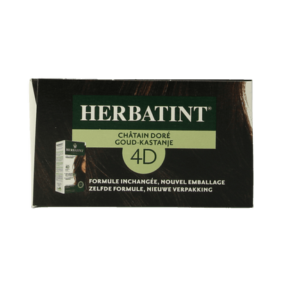 Herbatint 4D Golden chestnut 170 Milliliter - DrogistWereld