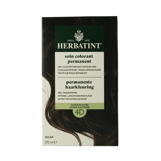 Herbatint 4D Golden chestnut 170 Milliliter - DrogistWereld