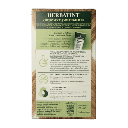 Herbatint 8D Licht goud blond 170 Milliliter - DrogistWereld