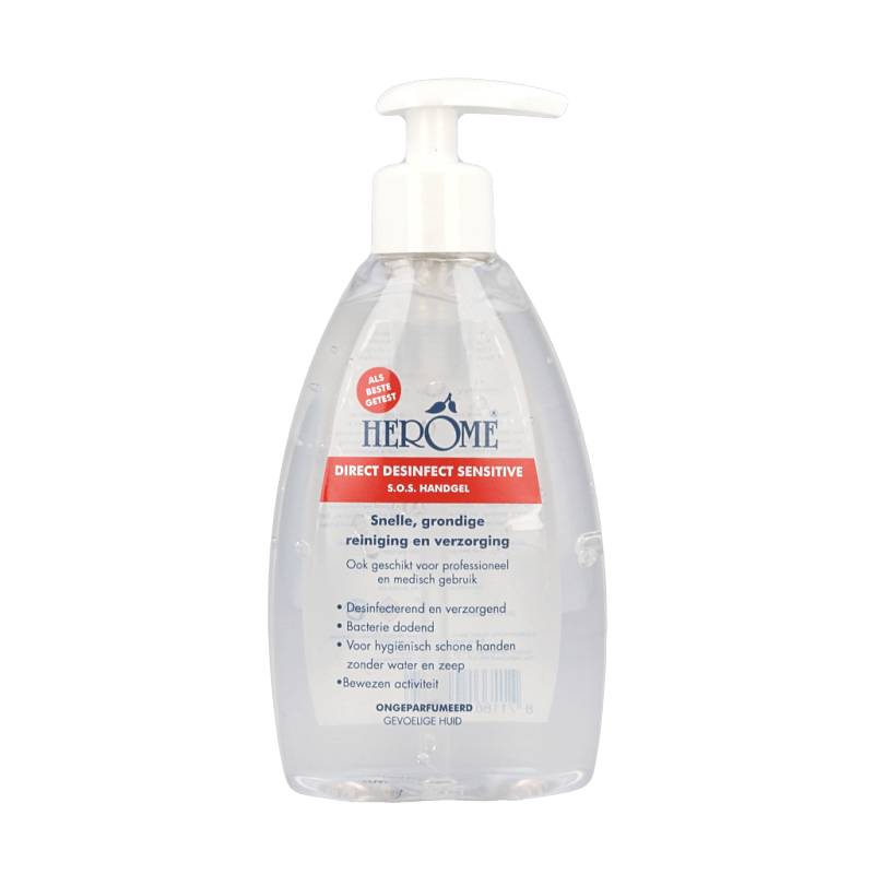 Herome Direct desinfect ongeparfumeerd sensitive 200 Milliliter - DrogistWereld