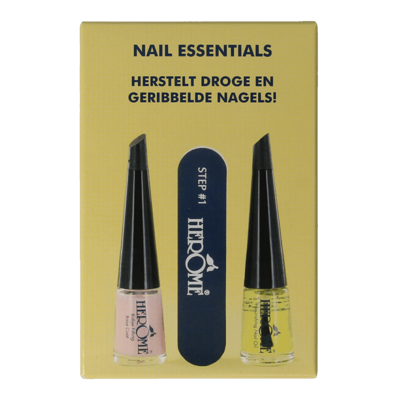 Herome Essentials set voor droge & geribbelde nagels 1 Set - DrogistWereld