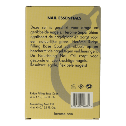 Herome Essentials set voor droge & geribbelde nagels 1 Set - DrogistWereld