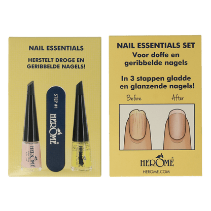 Herome Essentials set voor droge & geribbelde nagels 1 Set - DrogistWereld