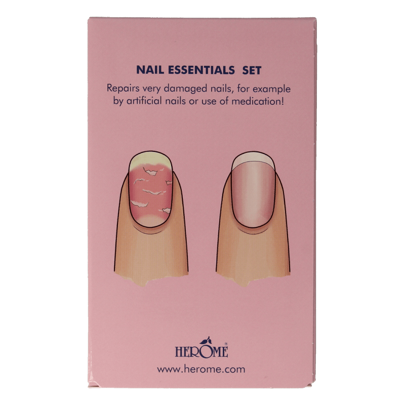 Herome Essentials set voor zeer beschadigde nagels 1 Set - DrogistWereld