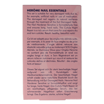 Herome Essentials set voor zeer beschadigde nagels 1 Set - DrogistWereld