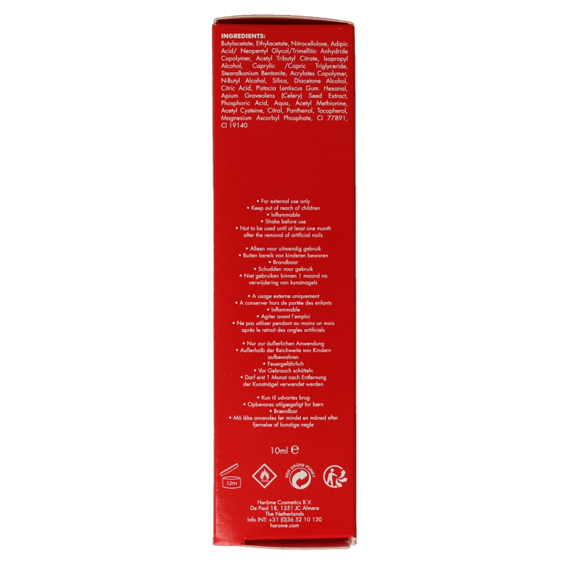 Herome Nagelverharder extra sterk 10 Milliliter - DrogistWereld