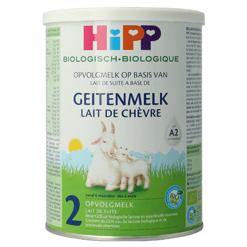 Hipp 2 Biologische opvolgmelk op basis van geitenmelk 400 Gram - DrogistWereld