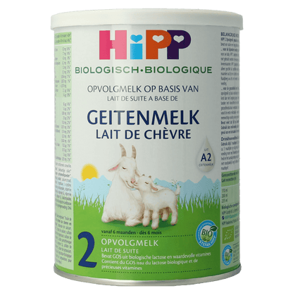 Hipp 2 Biologische opvolgmelk op basis van geitenmelk 400 Gram - DrogistWereld