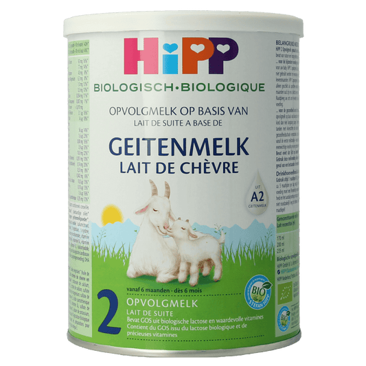 Hipp 2 Biologische opvolgmelk op basis van geitenmelk 400 Gram - DrogistWereld