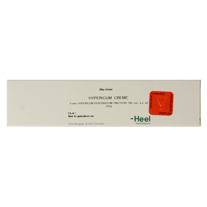 Homeoden Heel Hypericum creme 50 Gram - DrogistWereld