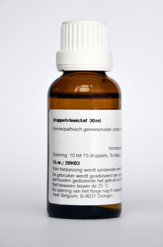 Homeoden Heel Mercurius solubilis D30 30 Milliliter - DrogistWereld