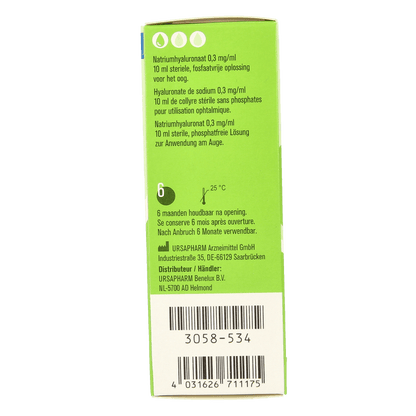 Hylo Fresh oogdruppels 10 Milliliter - DrogistWereld
