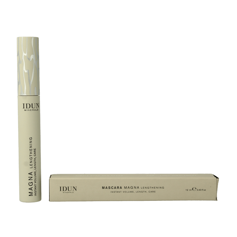 Idun Minerals Mascara magna lengthening 12 Milliliter - DrogistWereld