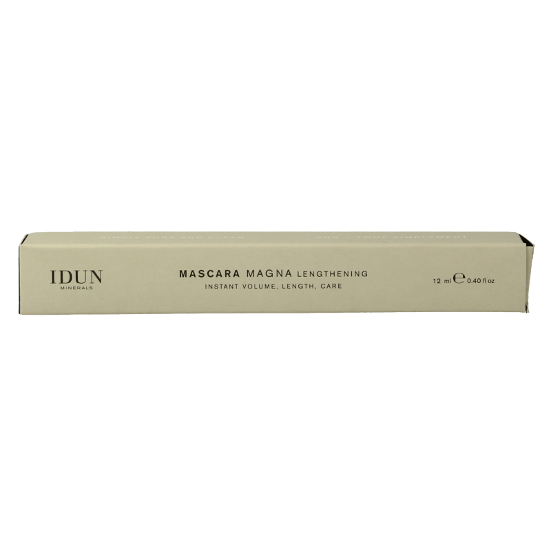 Idun Minerals Mascara magna lengthening 12 Milliliter - DrogistWereld