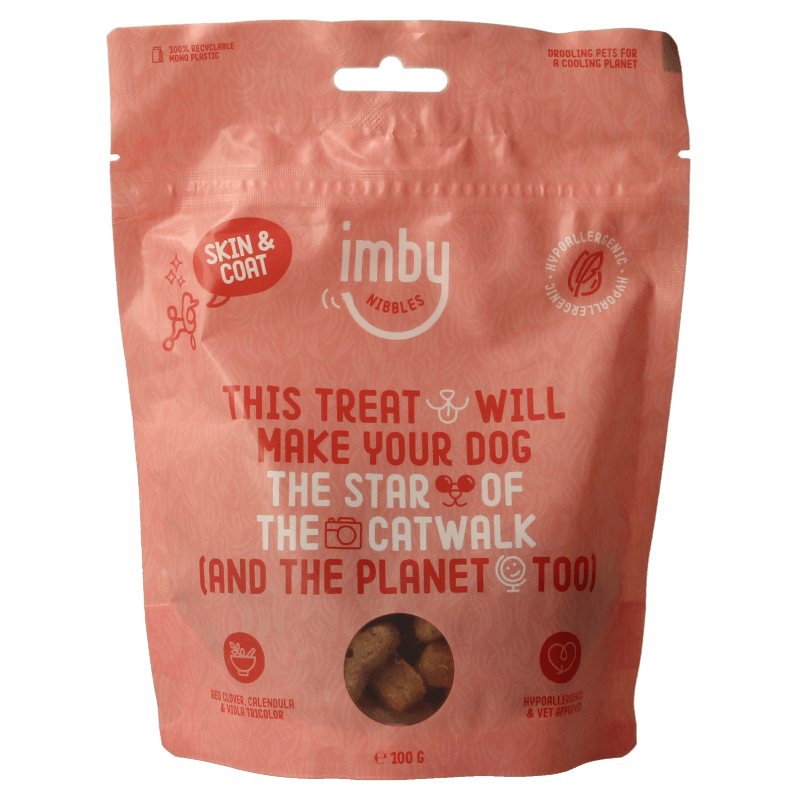 Imby Pet Food Hondensnack biscuit insecteneiwitten 100 Gram - DrogistWereld