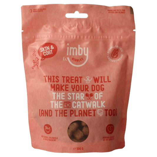 Imby Pet Food Hondensnack biscuit insecteneiwitten 100 Gram - DrogistWereld