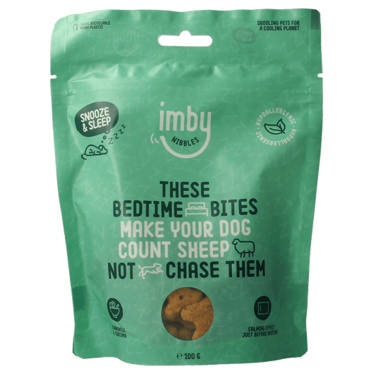 Imby Pet Food Hondensnack biscuit plantaardig 100 Gram - DrogistWereld