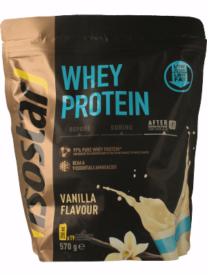 Isostar Whey protein vanilla 570 Gram - DrogistWereld