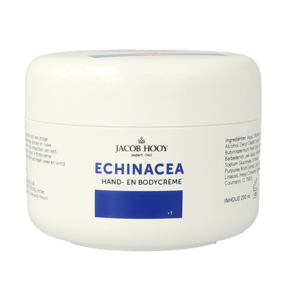 Jacob Hooy Echinacea/aloe vera hand en bodycreme 200 Milliliter - DrogistWereld