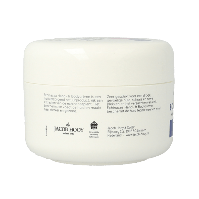 Jacob Hooy Echinacea/aloe vera hand en bodycreme 200 Milliliter - DrogistWereld