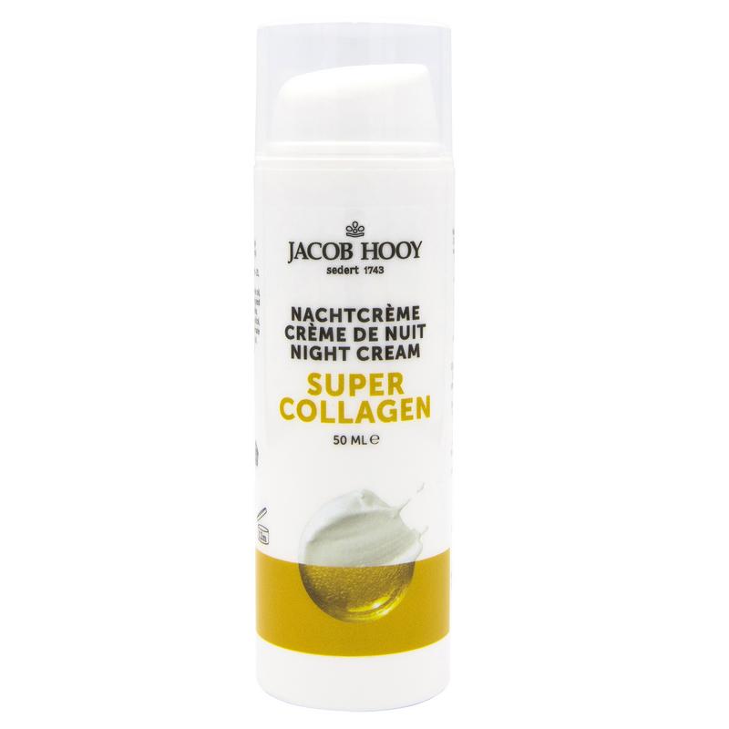 Jacob Hooy Super collageen nachtcreme 50 Milliliter - DrogistWereld