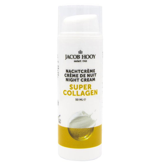 Jacob Hooy Super collageen nachtcreme 50 Milliliter - DrogistWereld