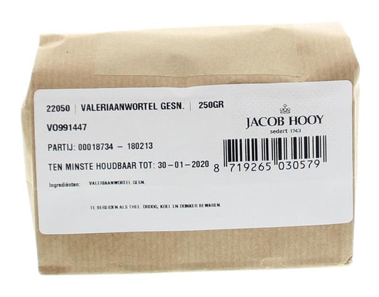 Jacob Hooy Valeriaanwortel gesneden 250 Gram - DrogistWereld