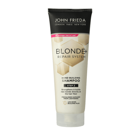 John Frieda Blonde + repair bond shampoo 250 Milliliter - DrogistWereld