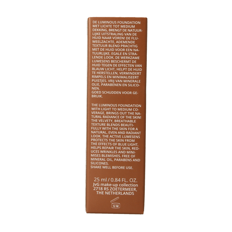 John van G Luminous foundation 06 25 Milliliter - DrogistWereld