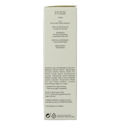 Joik Organics Organic foot spray magnesium 50 Milliliter - DrogistWereld