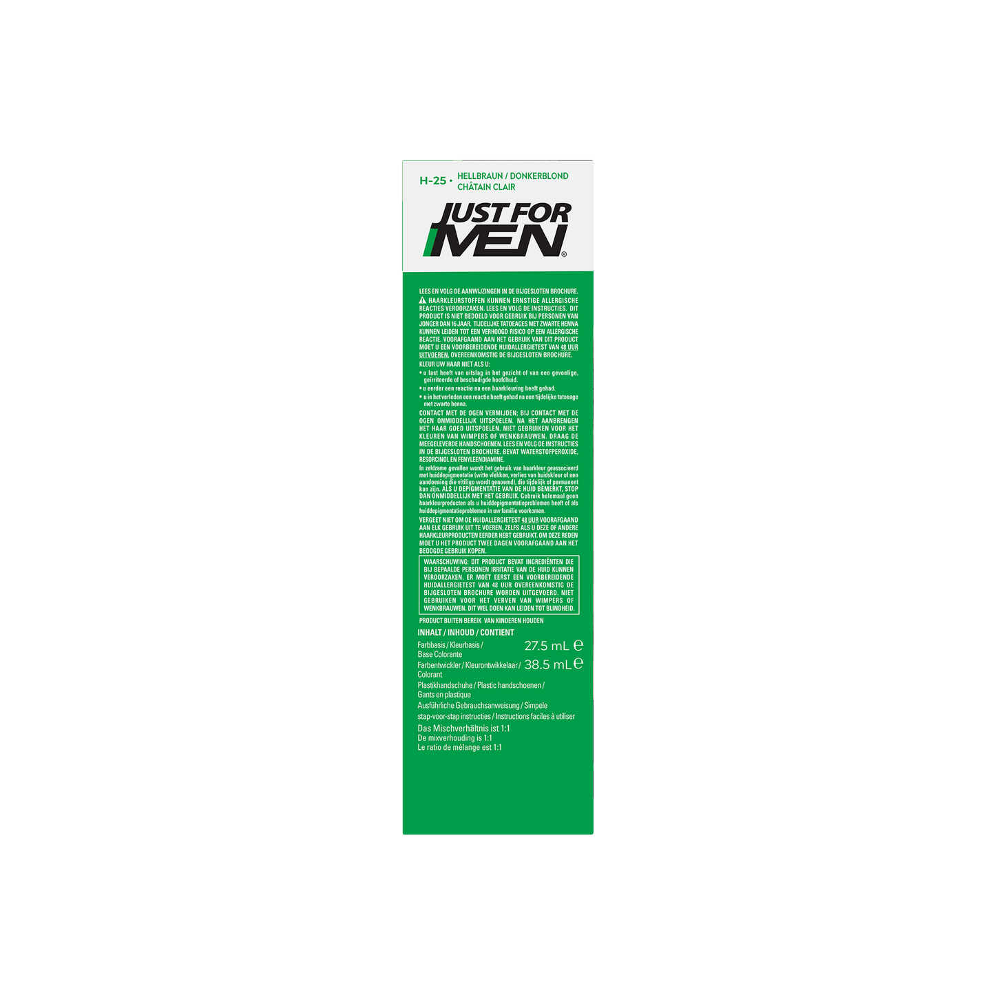 Just For Men Donker blond H25 voorheen blond 2 x 30ml 1 Set - DrogistWereld