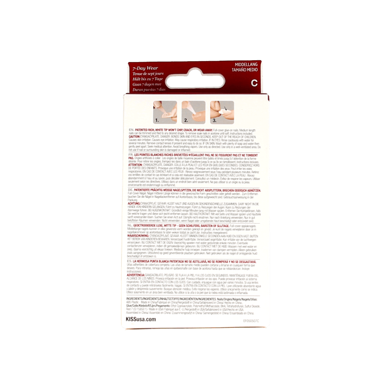 Kiss French nail kit infinite 1 Set - DrogistWereld