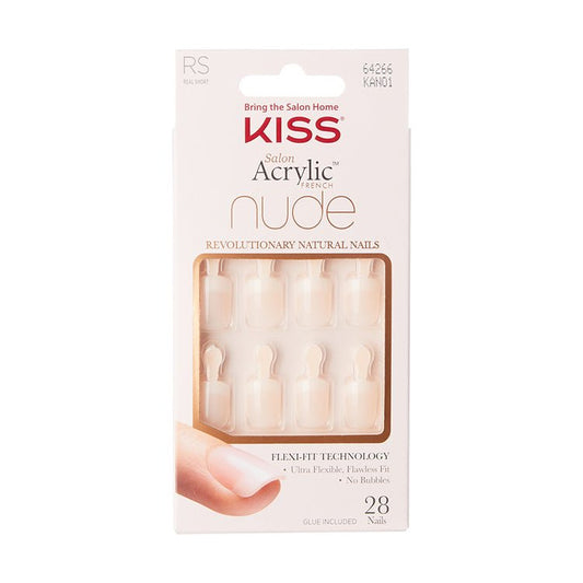 Kiss French nude acrylic nails breathtaking 1 Set - DrogistWereld