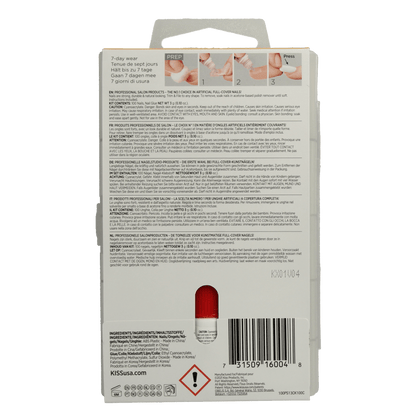 Kiss Full cover nails oval 70 Milliliter - DrogistWereld