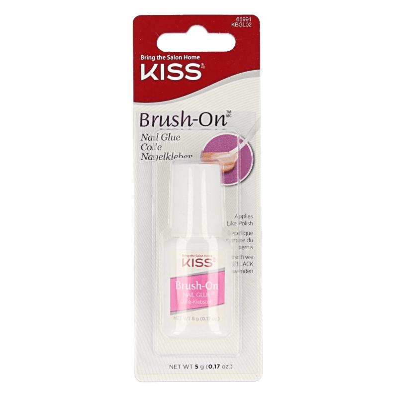Kiss Nail glue brush on 1 Stuks - DrogistWereld