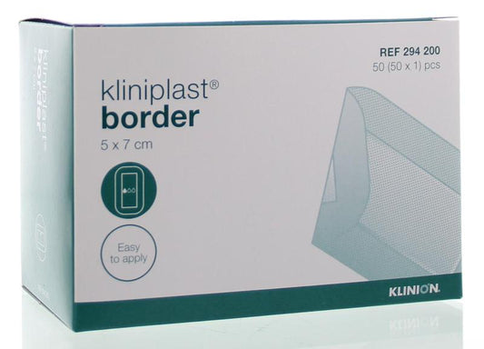 Kliniplast Eilandpleister 4294200 5 x 7cm 50 Stuks - DrogistWereld