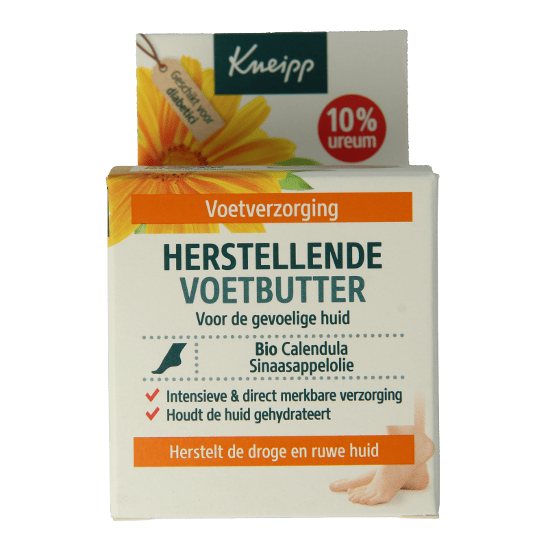 Kneipp Foot care voetbutter calendula sinaasappelolie 100 Milliliter - DrogistWereld