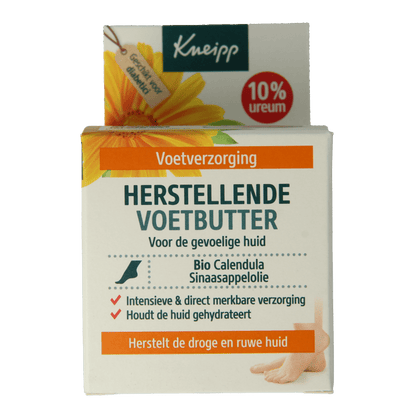 Kneipp Foot care voetbutter calendula sinaasappelolie 100 Milliliter - DrogistWereld