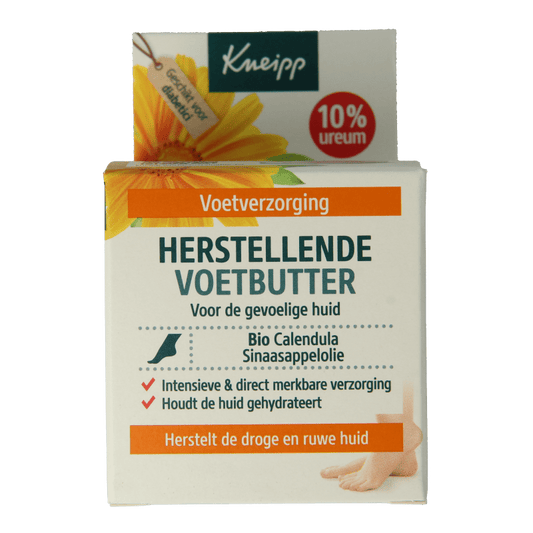 Kneipp Foot care voetbutter calendula sinaasappelolie 100 Milliliter - DrogistWereld