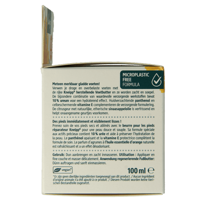Kneipp Foot care voetbutter calendula sinaasappelolie 100 Milliliter - DrogistWereld