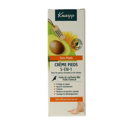 Kneipp Foot care voetcreme 5 - in - 1 75 Milliliter - DrogistWereld