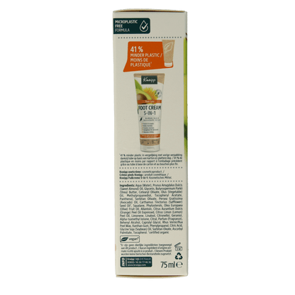 Kneipp Foot care voetcreme 5 - in - 1 75 Milliliter - DrogistWereld
