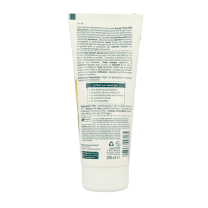 Kneipp Special care body milk +10% ureum teunisbloem 200 Milliliter - DrogistWereld