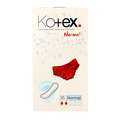 Kotex Inlegkruisjes normaal 35 Stuks - DrogistWereld