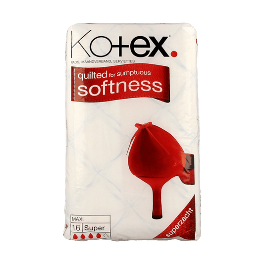 Kotex Maxi super 16 Stuks - DrogistWereld