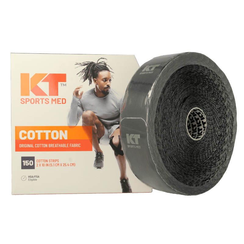 KT Tape Jumbo original roll 38 meter 150 strips zwart prec 1 Stuks - DrogistWereld